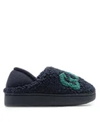 Buty dla chłopców - Gap Kapcie GCJ001F4TKELYBGP Czarny - miniaturka - grafika 1