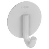 Wieszaki łazienkowe - Haczyk kuchenny szary Tiger - miniaturka - grafika 1