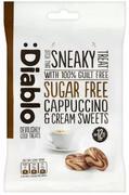 Zdrowa żywność - Cukierki śmietankowe o Smaku Cappuccino bez Cukru Diablo, 75g - miniaturka - grafika 1