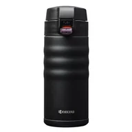 Kubki termiczne - Kyocera Kyocera Ceramiczny kubek termiczny 350ml Czarny MB-12F-BK - miniaturka - grafika 1