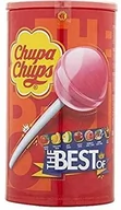 Gumy do żucia, lizaki, dropsy - Chupa Chups, lizaki owocowe The Best Of, 100 sztuk - miniaturka - grafika 1