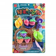 Zabawy w naśladowanie dorosłych - OWOCE SZTUCZNE JEDZENIE DO KROJENIA NA RZEP - miniaturka - grafika 1