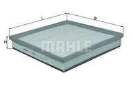 Filtry powietrza - Filtr powietrza Mahle LX 3888 - miniaturka - grafika 1