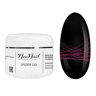 Neonail SPIDER GEL NEON PINK 5ML - Lakiery do paznokci - miniaturka - grafika 2