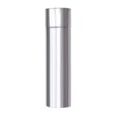 Akcesoria kominkowe - Rura prosta Ø120 mm, 0,6 x 0,5 m - miniaturka - grafika 1