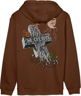 Bluzy męskie - bluza męska SANTA CRUZ MALBA TOMBSTONE HOOD Sepia - miniaturka - grafika 1