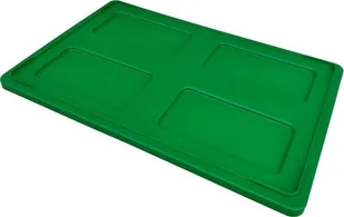 Artech Pokrywa do pojemnika magazynowego typu 60 x 40 cm, PP zielony - Pojemniki przemysłowe - miniaturka - grafika 1
