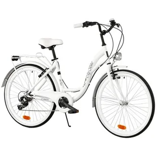 Dawstar Citybike S6B Biały - Rowery - miniaturka - grafika 1