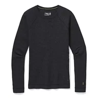 Koszulki i topy damskie - Smartwool Damskie Merino 250 Baselayer Crew Boxed Termiczne topy, węgiel drzewny wrzos, M - miniaturka - grafika 1