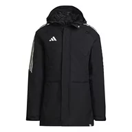 Kurtki męskie - adidas Kurtka męska (Midweight) Condivo 22 Stadium Parka, czarna, HT2538, S - miniaturka - grafika 1