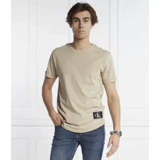 Koszulki męskie - CALVIN KLEIN JEANS T-shirt | Regular Fit - grafika 1