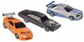 Samochody i pojazdy dla dzieci - SIMBA FAST & FURIOUS Zestaw 3 aut Szybcy i Wściekli DODGE NISSAN TOYOTA - miniaturka - grafika 1