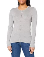 Kurtki damskie - ICHI Damska kurtka z dzianiny, Szary (Grey Melange 10020), XS - miniaturka - grafika 1