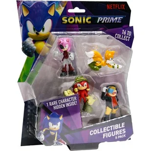 SONIC PRIME, Zestaw 5 Figurek, Mix - Figurki kolekcjonerskie - miniaturka - grafika 1
