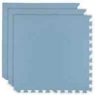 Puzzle - Mata piankowa podłogowa Humbi 180x60 Duże puzzle piankowe wodoodporne bezpieczne 3 szt. Jasnoniebieska - miniaturka - grafika 1