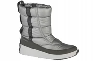 Buty sportowe damskie - Sorel Out N About Puffy MID (40) Damskie Śniegowce Nylon Szary Waterproof - miniaturka - grafika 1