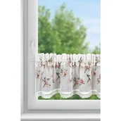 Firany - Firana gotowa Ari 150 x 30 cm biały - miniaturka - grafika 1