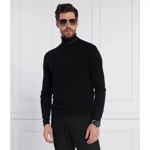 Karl Lagerfeld Golf | Slim Fit | z dodatkiem wełny - Swetry męskie - miniaturka - grafika 1