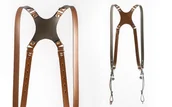 Paski, szelki, uprzęże foto - Reporter Strap szelki skórzane Corio 20 brązowe - miniaturka - grafika 1