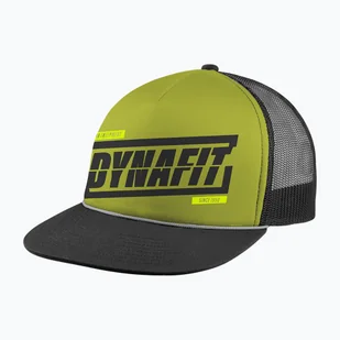 Czapka z daszkiem DYNAFIT Graphic Trucker golden lime/tabloid WYSYŁKA W 24H 30 DNI NA ZWROT - Czapki damskie - miniaturka - grafika 1