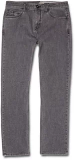 Spodnie i spodenki dla chłopców - Volcom Solver Easy Enzyme Grey designer dżinsy męskie - 34/34 - grafika 1