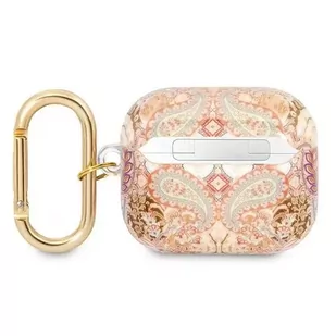 Guess  GUA3HHFLD AirPods 3 cover złoty/gold Paisley Strap Collection - Akcesoria do słuchawek - miniaturka - grafika 2