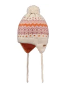 Czapeczki dla niemowląt - Barts Czapka "Jalem" w kolorze kremowym ze wzorem - miniaturka - grafika 1