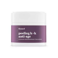 Peelingi i scruby do twarzy - Peeling K+K anti-age z kwasem laktobionowym i korundem 50g - miniaturka - grafika 1