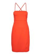 Sukienki - ONLY Sukienka "Abba" w kolorze pomarańczowym - miniaturka - grafika 1