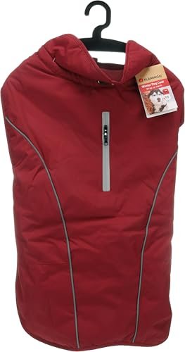 Płaszcz zimowy Ragna czerwony 55 cm