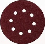 Materiały ścierne - Makita Papier ścierny na rzep 125 mm (8 otworów) ziarn. 100, 10 szt. P-43561 - miniaturka - grafika 1