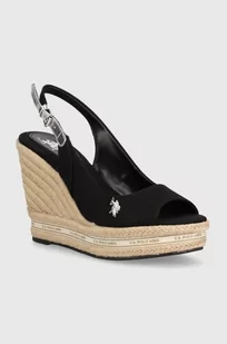 U.S. Polo Assn. sandały AYLIN kolor czarny AYLIN020W 4C1 - Sandały damskie - miniaturka - grafika 1