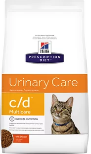 Hills PD Feline C/D Multicare 10 kg - Sucha karma dla kotów - miniaturka - grafika 1