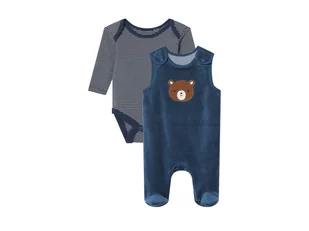 Lupilu Komplet niemowlęcy 2 elementy W paski 50/56 - Komplety dla niemowląt - miniaturka - grafika 1