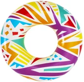 Materace dmuchane i koła do pływania - Zygzak koło do pływania śr.107 cm Bestway + Łatka - miniaturka - grafika 1