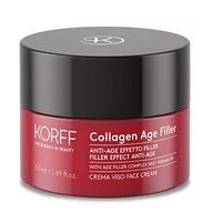 Kremy do twarzy - Korff Collagen Age Filler krem do twarzy, globalna formuła przeciwstarzeniowa z kompleksem wypełniającym wiek, kolagen morski, witamina PP, działanie przeciwzmarszczkowe, nawilżające, rozjaśniające, - miniaturka - grafika 1