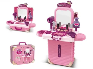 Toaletka 2w1 walizka - zabawka - Zabawy w naśladowanie dorosłych - miniaturka - grafika 1