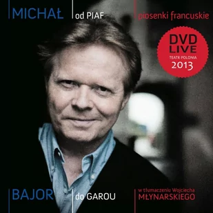 Michał Bajor Od Piaf do Garou DVD) - Poezja śpiewana - miniaturka - grafika 1