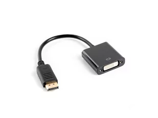 Lanberg Adapter Displayport M) > DVI-D F) 24+5) Dual Link (AD-0007-BK) - Adaptery i przejściówki - miniaturka - grafika 4