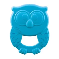 Gryzaki dla dzieci - Chicco Eco+ Gryzak Sowa Miękki Bio Plastik +3M - miniaturka - grafika 1