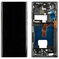Części serwisowe do telefonów - Nowy Wyświetlacz Samsung S22 Ultra 5G Sm-S908B, Sm-S908B/Ds Oled Z Ramką - miniaturka - grafika 1