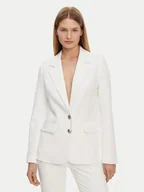 Marynarki i żakiety damskie - Guess Marynarka W5GN59 WH9Y2 Biały Regular Fit - miniaturka - grafika 1