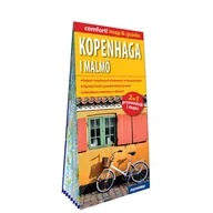 Przewodniki - Kopenhaga i Malmö laminowany map&guide 2w1 przewodnik i mapa - Tomasz Duda - książka - miniaturka - grafika 1