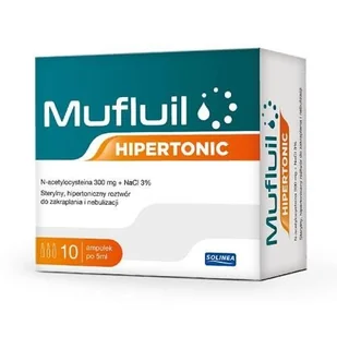 Wyrób medyczny, Mufluil Hipertonic do inhalacji, 10 ampułek x 5ml - Przeziębienie i grypa - miniaturka - grafika 1