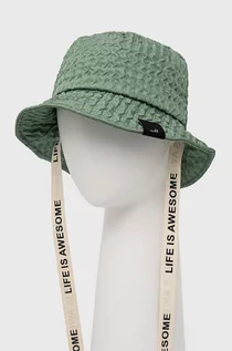 Czapki damskie - Desigual kapelusz kolor turkusowy - grafika 1
