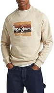Bluzy męskie - Pepe Jeans Bluza męska Mun, Brązowy (piaskowy), L - miniaturka - grafika 1