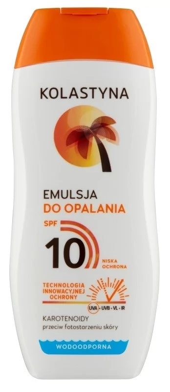 Kolastyna emulsja do opalania SPF10 200ml