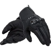 Rękawice motocyklowe - Dainese Mig 3 Air Tex Gloves, Letnie rękawice motocyklowe, męskie, czarne/czarne, S - miniaturka - grafika 1