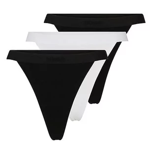 BOSS Stringi damskie Triplet Pure, Open White121, M - Majtki damskie - miniaturka - grafika 1