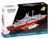 Klocki - Battleship Bismarck - klocki - miniaturka - grafika 1